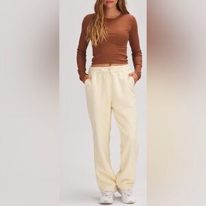 New Backcountry Goat Fleece Joggers Size L